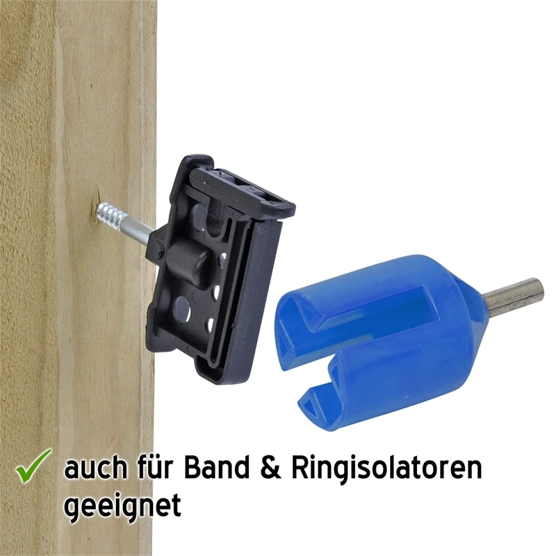 70x Seilisolator Easy Cord + Eimer + Einschrauber 13 70x Seilisolator Easy Cord + Eimer + Einschrauber – Bild 11