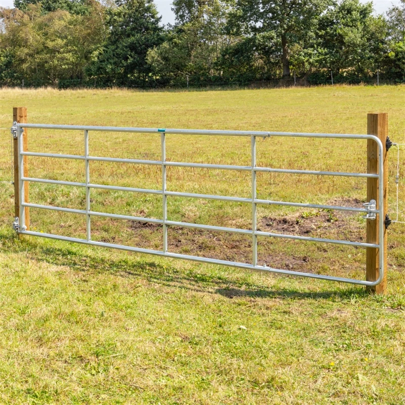 VOSS.farming Weidetor Weidezauntor, Verzinkt, Verstellbar 405 - 500 Cm, 110 Cm Hoch 9 VOSS.farming Weidetor Weidezauntor, Verzinkt, Verstellbar 405 - 500 Cm, 110 Cm Hoch – Bild 7