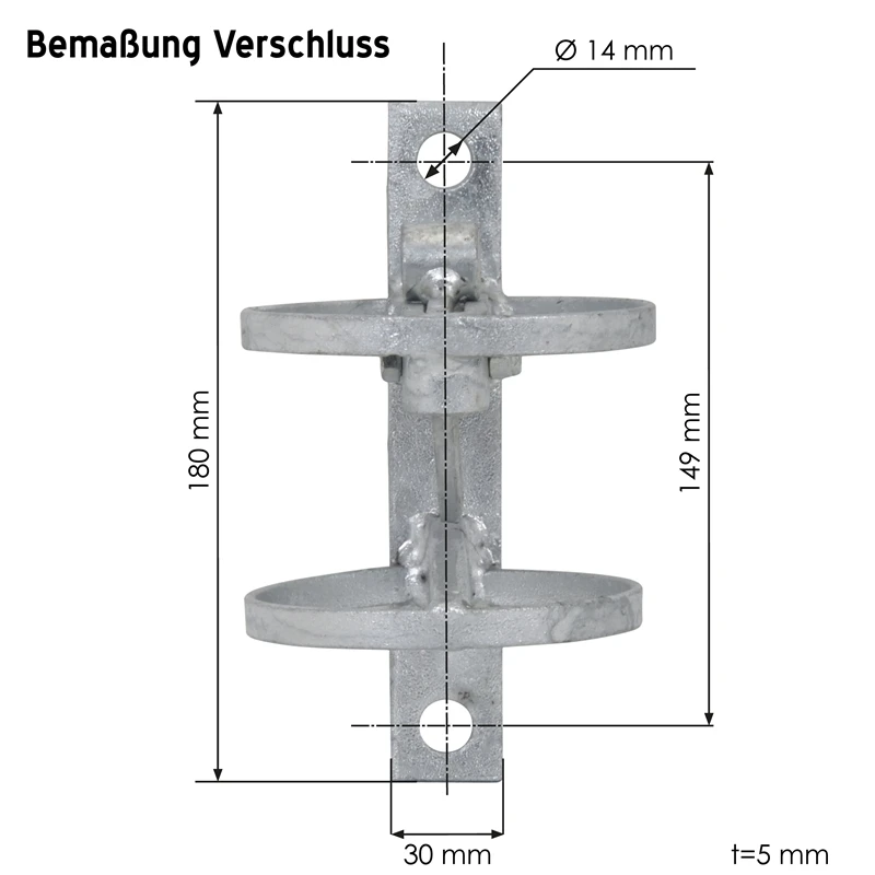 Montageset " Premium", Montageteile Für Weidetor 13 Montageset " Premium", Montageteile Für Weidetor – Bild 11