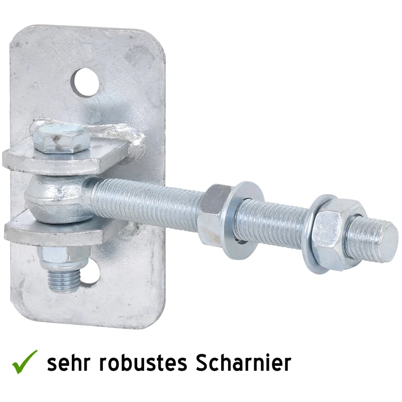 Montageset " Premium", Montageteile Für Weidetor 4 Montageset " Premium", Montageteile Für Weidetor – Bild 2