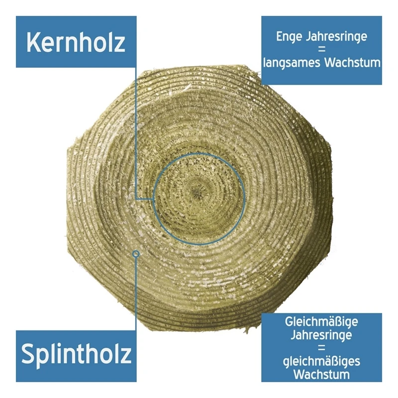 Octo-Wood Festzaunpfahl 250cm X 140mm 5 Octo-Wood Festzaunpfahl 250cm X 140mm – Bild 3