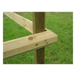 10x Octo-Wood Festzaunpfahl 225cm X 80mm -Optimal Ranchzaun Geschäft 44820 6 5