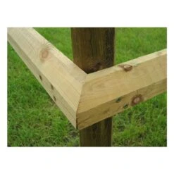 10x Octo-Wood Festzaunpfahl 225cm X 80mm -Optimal Ranchzaun Geschäft 44820 7 5