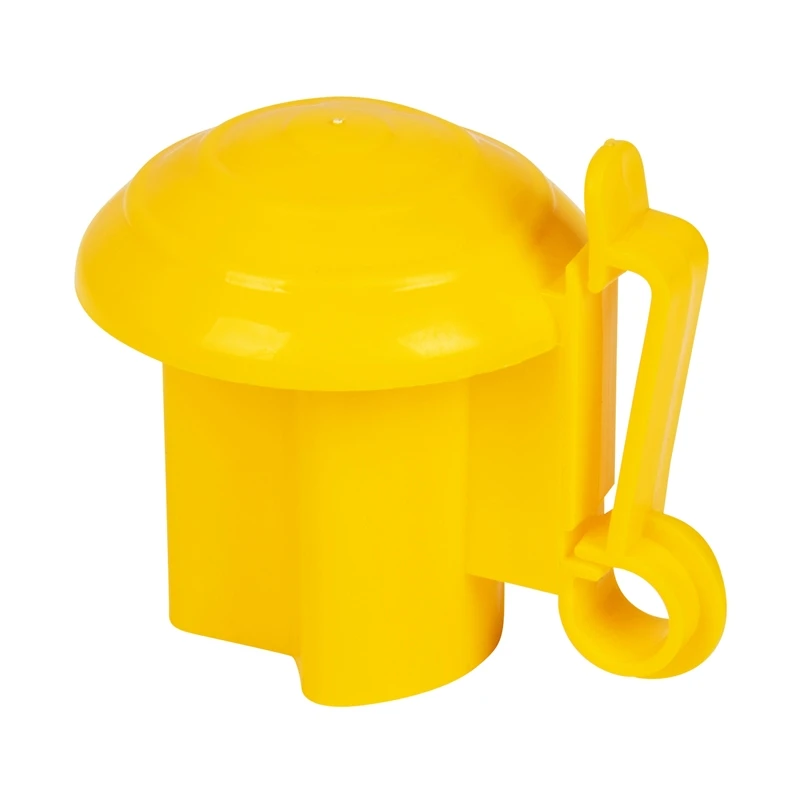 50x VOSS.farming Premium Kopfisolator Für T-Post, T-Pfosten, Gelb, Sparpack 4 50x VOSS.farming Premium Kopfisolator Für T-Post, T-Pfosten, Gelb, Sparpack – Bild 2