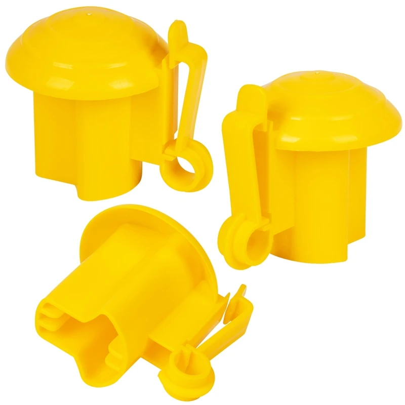 50x VOSS.farming Premium Kopfisolator Für T-Post, T-Pfosten, Gelb, Sparpack 3 50x VOSS.farming Premium Kopfisolator Für T-Post, T-Pfosten, Gelb, Sparpack