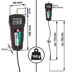 VOSS.farming Zaunprüfer "Digital" -Optimal Ranchzaun Geschäft 44876 voss farming digitaler zaunpruefer abmessungen