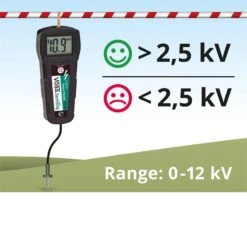 VOSS.farming Zaunprüfer "Digital" -Optimal Ranchzaun Geschäft 44876 voss farming zaunpruefer digital vt50 hinweis