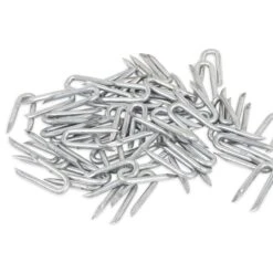 VOSS.farming Krampen, Drahtschlaufen, Verzinkt, 3,8 X 38mm, 5kg -Optimal Ranchzaun Geschäft 44885 krampen drahtschlaufen zum nageln verzinkt