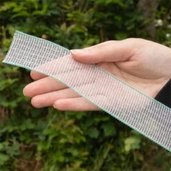 Elektrozaun-Band 200m, 40mm, 1x0,20 Kupfer + 6x0,20 Niro -Optimal Ranchzaun Geschäft 44926 voss farming elektrozaun band 40mm detail 3 1