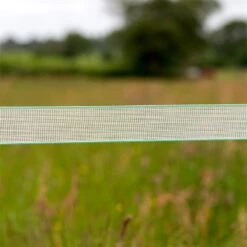 Elektrozaun-Band 200m, 40mm, 1x0,20 Kupfer + 6x0,20 Niro -Optimal Ranchzaun Geschäft 44926 voss farming elektrozaun band 40mm detail 4 1