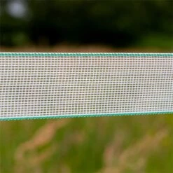 Elektrozaun-Band 200m, 40mm, 1x0,20 Kupfer + 6x0,20 Niro -Optimal Ranchzaun Geschäft 44926 voss farming elektrozaun band 40mm detail 5 1
