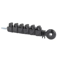 10x VOSS.pet 7er Isolator Mit M6-Gewinde Für Plus-Minus-Zaun, Streckenisolator Zur Marderabwehr