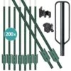 VOSS.farming Set: 200x T-Pfosten 182cm, 200x Kopfisolatoren, 200x Bandisolatoren Und Handramme 2 VOSS.farming Set: 200x T-Pfosten 182cm, 200x Kopfisolatoren, 200x Bandisolatoren Und Handramme -Optimal Ranchzaun Geschäft 44954 voss.farming set 200x t pfosten 182cm 200x kopfisolatoren 200x bandisolatoren ramme neu