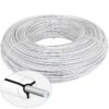 VOSS.farming MustangWire, Horsewire, 400m / Ø8mm, Weiß 2 VOSS.farming MustangWire, Horsewire, 400m / Ø8mm, Weiß -Optimal Ranchzaun Geschäft 44956 voss farming mustangwire horsewire hippowire 400m extra lang