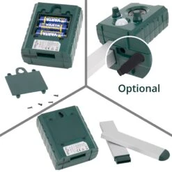 Doppelpack: 2x VOSS.sonic 1000 Ultraschall-Abwehr - Katzenschreck, Katzenabwehr, Hundeschreck - Eins 31 Doppelpack: 2x VOSS.sonic 1000 Ultraschall-Abwehr - Katzenschreck, Katzenabwehr, Hundeschreck - Eins -Optimal Ranchzaun Geschäft 45016 sonic 1000 tiervertreiber batteriefach netzadapteranschluss 1