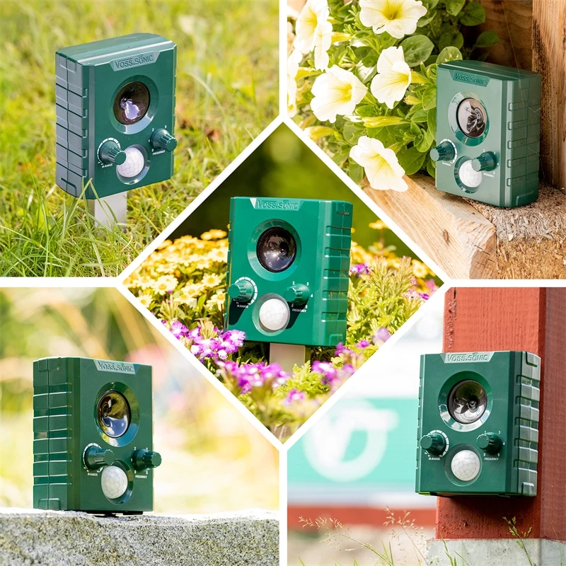 Doppelpack: 2x VOSS.sonic 1000 Ultraschall-Abwehr - Katzenschreck, Katzenabwehr, Hundeschreck - Eins 8 Doppelpack: 2x VOSS.sonic 1000 Ultraschall-Abwehr - Katzenschreck, Katzenabwehr, Hundeschreck - Eins – Bild 6