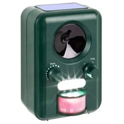 VOSS.sonic 2000 Ultraschall Abwehr (Solar + Blitzlicht) Katzenschreck, Katzenabwehr, Hundeschreck