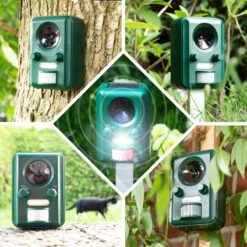 Doppelpack: VOSS.sonic 2000 Ultraschall Abwehr (Solar + Blitzlicht) - Katzenschreck, Hundeabwehr 15 Doppelpack: VOSS.sonic 2000 Ultraschall Abwehr (Solar + Blitzlicht) - Katzenschreck, Hundeabwehr -Optimal Ranchzaun Geschäft 45022 3 voss sonic 2000 ultrasonic schaedlingsabwehr schaedlingsbekaempfung boden stehend haengend