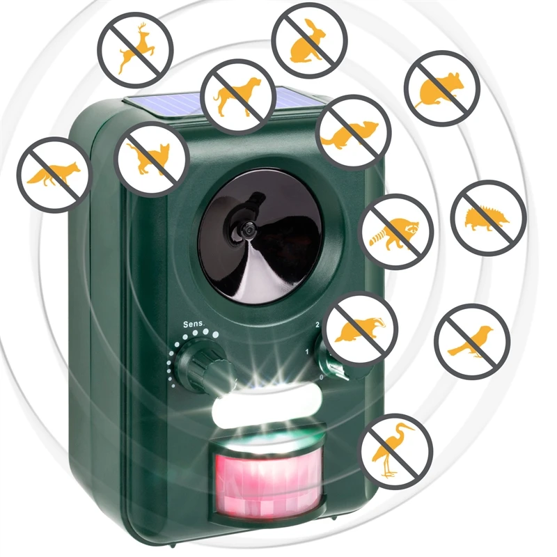 VOSS.sonic 2000 Ultraschall Abwehr (Solar + Blitzlicht) Katzenschreck, Katzenabwehr, Hundeschreck 10 VOSS.sonic 2000 Ultraschall Abwehr (Solar + Blitzlicht) Katzenschreck, Katzenabwehr, Hundeschreck – Bild 8