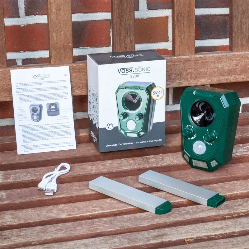 VOSS.sonic 2200 Ultraschall-Abwehr Mit Solarbetrieb 12 VOSS.sonic 2200 Ultraschall-Abwehr Mit Solarbetrieb – Bild 10