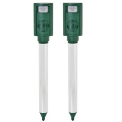 Doppelpack: VOSS.sonic 3100, Ultraschall Tiervertreiber Katzenschreck, Hundeschreck