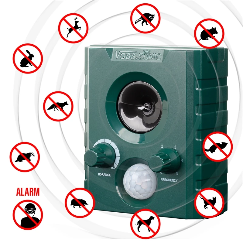 VOSS.sonic 1000 Ultraschall Abwehr - Katzenschreck, Katzenabwehr, Hundeschreck - Einstiegsmodell 5 VOSS.sonic 1000 Ultraschall Abwehr - Katzenschreck, Katzenabwehr, Hundeschreck - Einstiegsmodell – Bild 3