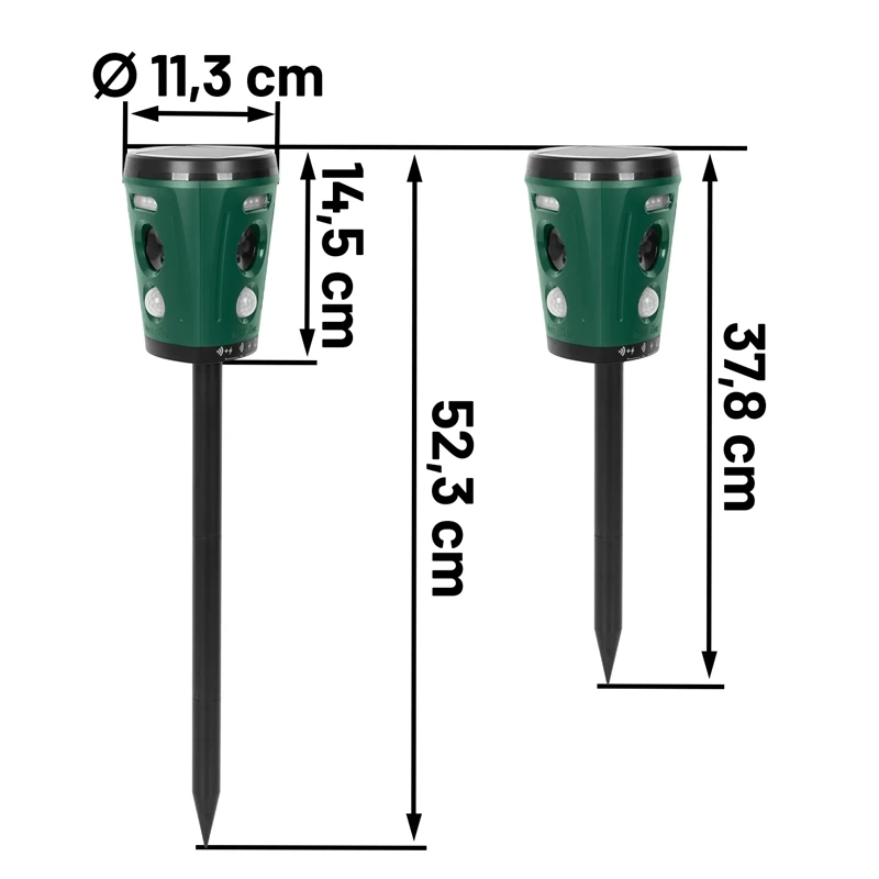 VOSS.sonic "360 Fusion" - 360° Ultraschall Tiervertreiber 9 VOSS.sonic "360 Fusion" - 360° Ultraschall Tiervertreiber – Bild 7