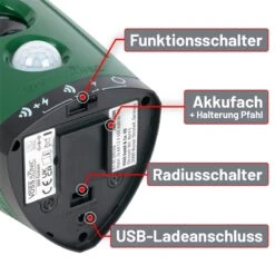 VOSS.sonic "360 Fusion" - 360° Ultraschall Tiervertreiber 25 VOSS.sonic "360 Fusion" - 360° Ultraschall Tiervertreiber -Optimal Ranchzaun Geschäft 45085 voss sonic 360 fusion funktionsbezeichnung 2