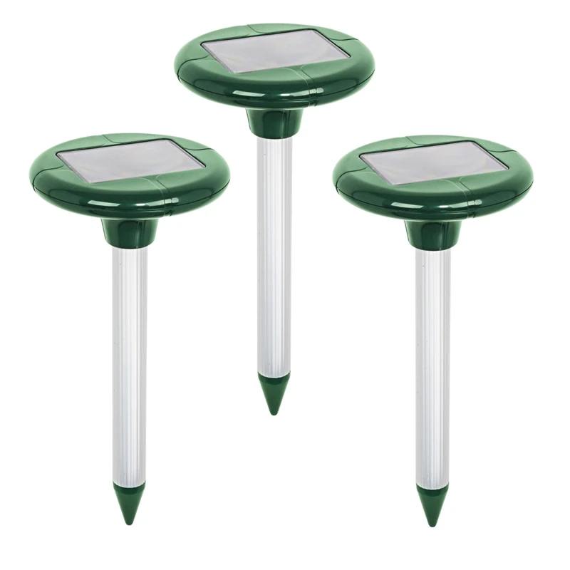 Dreierpack: VOSS.sonic "MoleEx 1000" Maulwurfvertreiber Solar, Mit Ton & Vibration 3 Dreierpack: VOSS.sonic "MoleEx 1000" Maulwurfvertreiber Solar, Mit Ton & Vibration