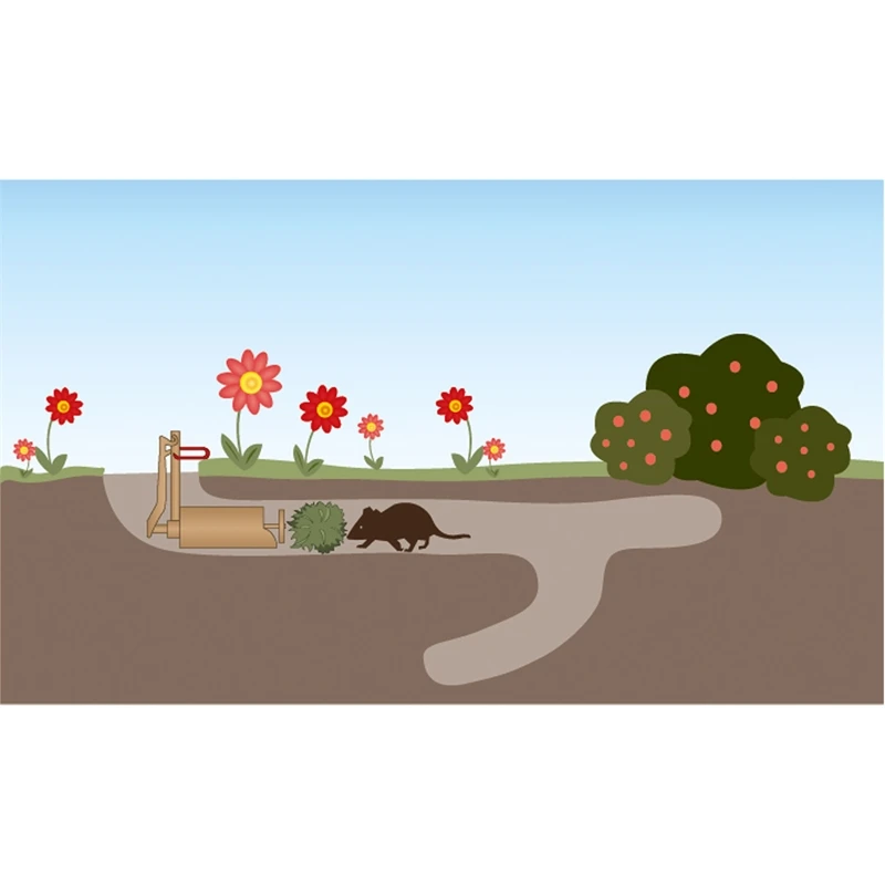 Wühlmausschussfalle "Göbel", Wühlmausschussgerät + 50x Kartuschen 4 Wühlmausschussfalle "Göbel", Wühlmausschussgerät + 50x Kartuschen – Bild 2