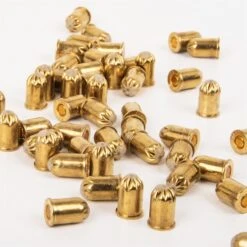 50 Platzkartuschen Kaliber 9 X 17 - Kartuschen Für Wühlmausschussfalle -Optimal Ranchzaun Geschäft 45282 50x RWS Kartuschen Platzpatronen gelb 9x17mm