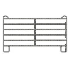VOSS.farming Weidepanel-Set 4er Panel-Box, Je 3,00 X 3,00 M -Optimal Ranchzaun Geschäft 45401 2