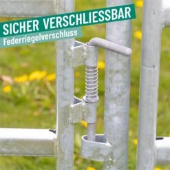 VOSS.farming Weidepanel Mit Tor 3,0 M 25 VOSS.farming Weidepanel Mit Tor 3,0 M -Optimal Ranchzaun Geschäft 45405 voss farming weidepanel mit tor federriegel 1
