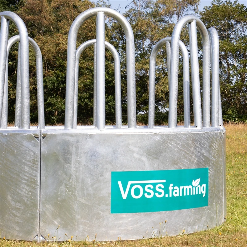 VOSS.farming Rundballenraufe, Heuraufe, Rundraufe Mit 8 Fressplätzen Und Palisadenfressgitter 6 VOSS.farming Rundballenraufe, Heuraufe, Rundraufe Mit 8 Fressplätzen Und Palisadenfressgitter – Bild 4