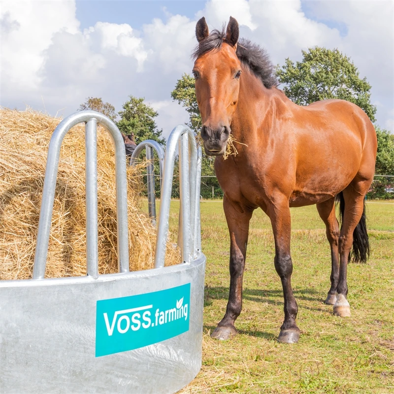 VOSS.farming Rundballenraufe, Heuraufe, Rundraufe Mit 12 Fressplätzen Und Palisadenfressgitter 12 VOSS.farming Rundballenraufe, Heuraufe, Rundraufe Mit 12 Fressplätzen Und Palisadenfressgitter – Bild 10