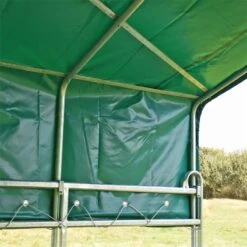 VOSS.farming Panel-Zelt - Weideunterstand - Weidezelt 3,6 M X 4 M 21 VOSS.farming Panel-Zelt - Weideunterstand - Weidezelt 3,6 M X 4 M -Optimal Ranchzaun Geschäft 45446 voss farming dachkonstruktion mit verstrebungen stabil hochwertig