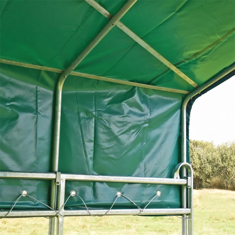 VOSS.farming Panel-Zelt - Weideunterstand - Weidezelt 3,6 M X 4 M 10 VOSS.farming Panel-Zelt - Weideunterstand - Weidezelt 3,6 M X 4 M – Bild 8