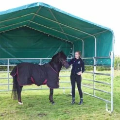 VOSS.farming Panel-Zelt - Weideunterstand - Weidezelt 3,6 M X 4 M 17 VOSS.farming Panel-Zelt - Weideunterstand - Weidezelt 3,6 M X 4 M -Optimal Ranchzaun Geschäft 45446 voss farming mobiler weideunterstand fuer pferd pony