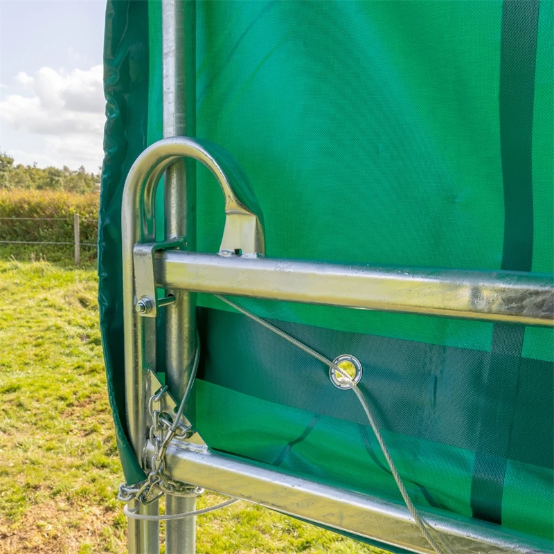 VOSS.farming Panel-Zelt - Weideunterstand - Weidezelt 3,6 M X 4 M 11 VOSS.farming Panel-Zelt - Weideunterstand - Weidezelt 3,6 M X 4 M – Bild 9
