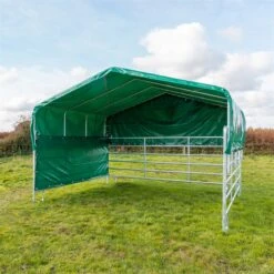 Seitenplane Für Weidepanel-Zelt, 3.55 X 1.30m, Rundum Mit Ösen -Optimal Ranchzaun Geschäft 45447 seitenplane fuer panel 2