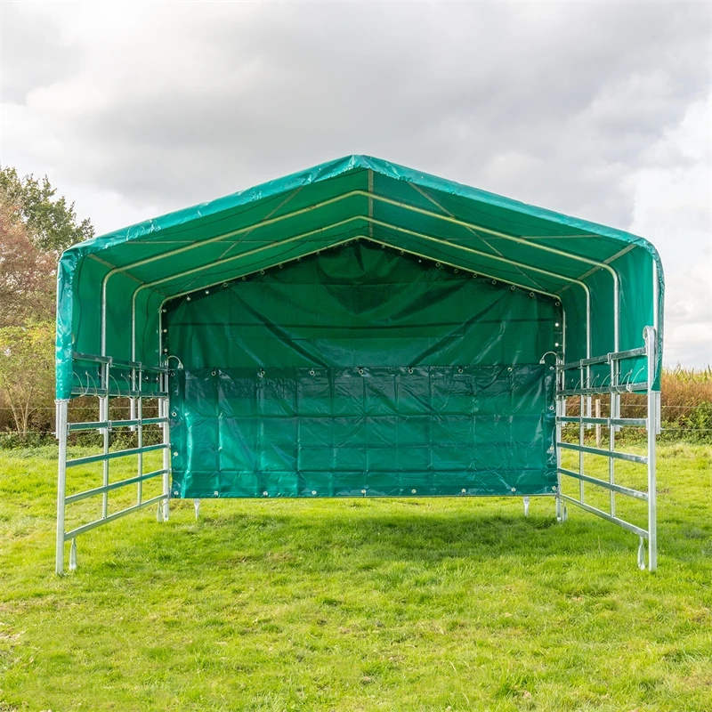 Rückplane Für Weidepanel-Zelt, 3.95 X 1.30m, Rundum Mit Ösen 4 Rückplane Für Weidepanel-Zelt, 3.95 X 1.30m, Rundum Mit Ösen – Bild 2