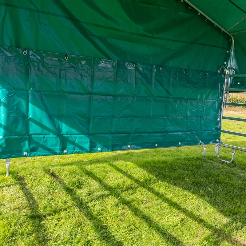 Rückplane Für Weidepanel-Zelt, 3.95 X 1.30m, Rundum Mit Ösen 5 Rückplane Für Weidepanel-Zelt, 3.95 X 1.30m, Rundum Mit Ösen – Bild 3