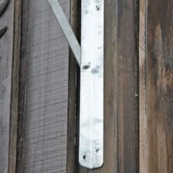 Halterung Für Bremsenfalle, Wandmontage, Feuerverzinkt -Optimal Ranchzaun Geschäft 45499 Halterung fuer Bremsenfalle geschraubt