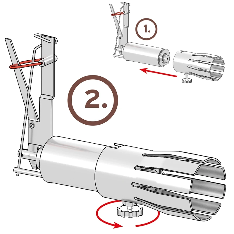 Kieferle W2 Wühlmausschussfalle + VOSS.garden Safety Crown® VSC + 50x Kartuschen 8 Kieferle W2 Wühlmausschussfalle + VOSS.garden Safety Crown® VSC + 50x Kartuschen – Bild 6
