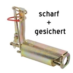 VOSS.garden Wühlmausschussgerät + 50x Kartuschen + Halterung + Lockmittel + Öl -Optimal Ranchzaun Geschäft 45520 VOSS.garden Wuehlmausschussfalle Schussfalle geladen 3