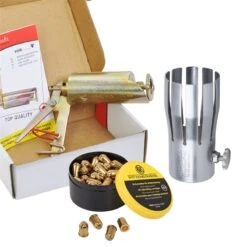 VOSS.garden Wühlmausschussgerät + VOSS.garden Safety Crown® VSC + 50x Kartuschen