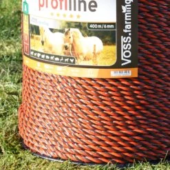 VOSS.farming Weidezaunseil 400 M, 3x0,3 Kupfer + 3x0,3 Niro, Orange/braun 17 VOSS.farming Weidezaunseil 400 M, 3x0,3 Kupfer + 3x0,3 Niro, Orange/braun -Optimal Ranchzaun Geschäft 45584 VOSS.farming Profiline Weidezaunkordel Elektrozaunkordel braun orange