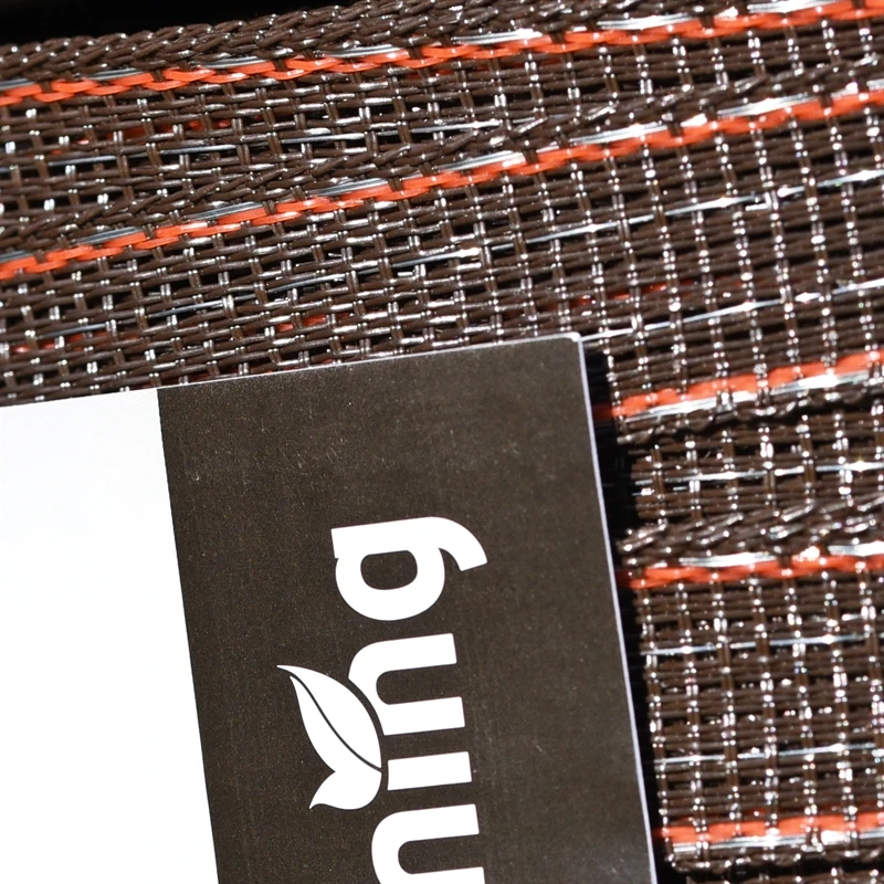 VOSS.farming Weidezaunband 200 M/20 Mm, 2x0,3 Kupfer + 4x0,3 Niro, Braun-orange 6 VOSS.farming Weidezaunband 200 M/20 Mm, 2x0,3 Kupfer + 4x0,3 Niro, Braun-orange – Bild 4