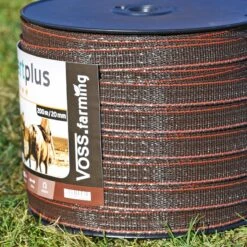 VOSS.farming Weidezaunband 200 M/20 Mm, 2x0,3 Kupfer + 4x0,3 Niro, Braun-orange 13 VOSS.farming Weidezaunband 200 M/20 Mm, 2x0,3 Kupfer + 4x0,3 Niro, Braun-orange -Optimal Ranchzaun Geschäft 45586 VOSS.farming Weideband 20mm braun orange