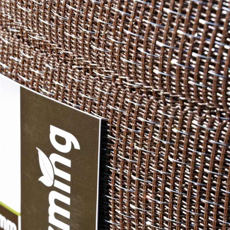 VOSS.farming Weidezaunband 200 M/40 Mm, 2x0,25 Kupfer + 8x0,25 Niro, Braun 7 VOSS.farming Weidezaunband 200 M/40 Mm, 2x0,25 Kupfer + 8x0,25 Niro, Braun – Bild 5